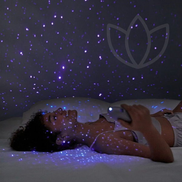 Female model with sex toy under starry sky | Bodyjoys