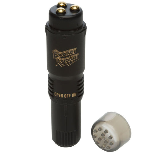 The Original Pocket Rocket Black | Bullet Vibrator | Doc Johnson | Bodyjoys