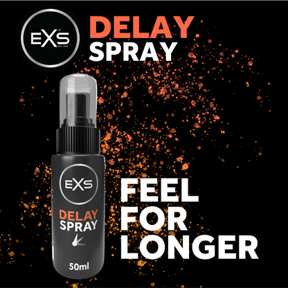 EXS Delay Spray 50ml | Male Delay Spray | EXS Condoms | Bodyjoys