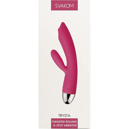 Svakom Trysta Targeted Rolling G-Spot Vibrator | Rabbit Vibrator | Svakom | Bodyjoys