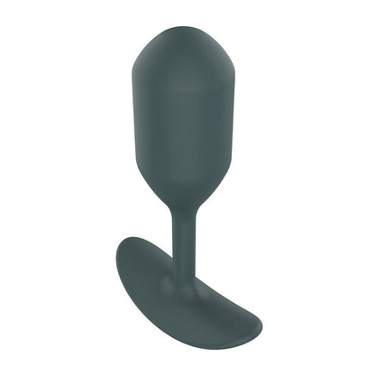 ToyJoy Buttocks The Athlete Weighted Silicone Anal Plug Grey | Classic Butt Plug | ToyJoy | Bodyjoys