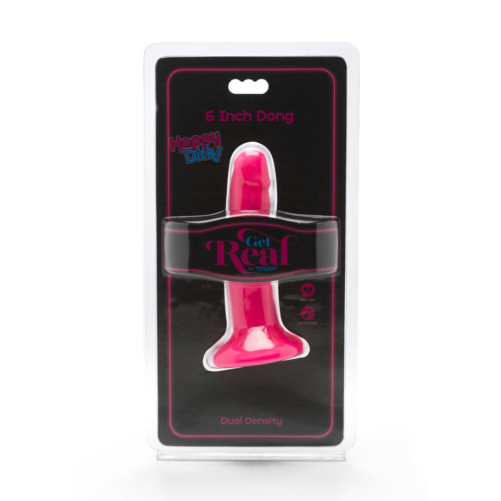 ToyJoy Happy Dicks 6 Inch Dong Dildo | G-Spot Dildo | ToyJoy | Bodyjoys