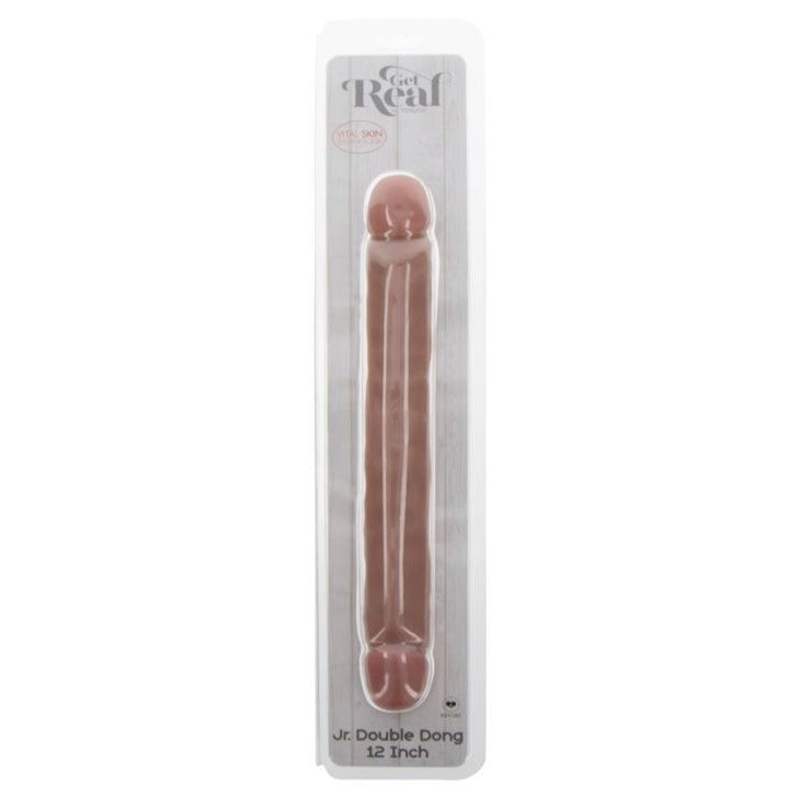 ToyJoy Jr. Double Dong 12 Inch Flesh Pink | Double-Ended Dildo | ToyJoy | Bodyjoys