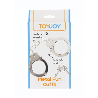 ToyJoy Metal Fun Handcuffs | Bondage Handcuffs | ToyJoy | Bodyjoys