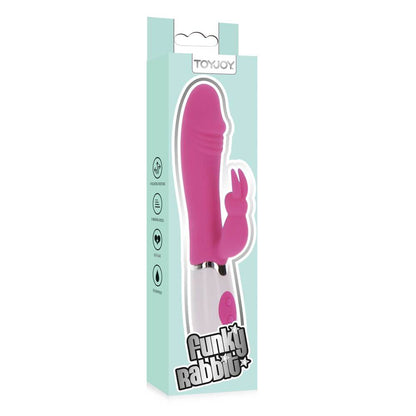 ToyJoy Funky Rabbit Vibrator Pink | Rabbit Vibrator | ToyJoy | Bodyjoys