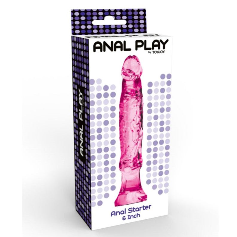 ToyJoy Anal Starter 6 Inch Dildo Pink | Anal Dildo | ToyJoy | Bodyjoys
