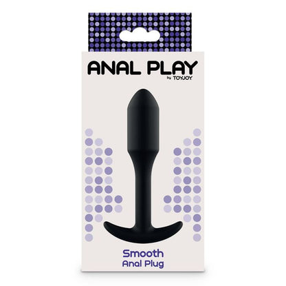 ToyJoy Anal Play Smooth Anal Plug Black | Classic Butt Plug | ToyJoy | Bodyjoys