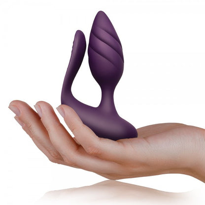 Rocks-Off Cocktail Remote Control Couples’ Vibe Purple | Couples Vibrator | Rocks-Off | Bodyjoys