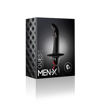 Rocks-Off Quest Men-X Prostate Massager Black | Prostate Stimulator | Rocks-Off | Bodyjoys