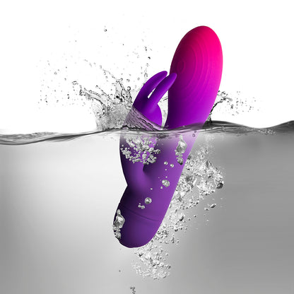 Rocks-Off Glo-Girl Rabbit Vibrator Purple | Rabbit Vibrator | Rocks-Off | Bodyjoys