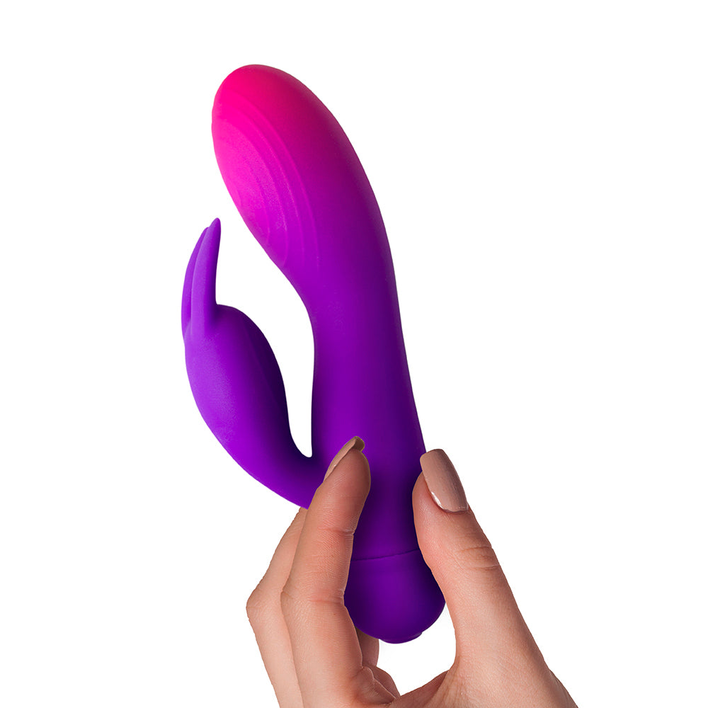 Rocks-Off Glo-Girl Rabbit Vibrator Purple | Rabbit Vibrator | Rocks-Off | Bodyjoys