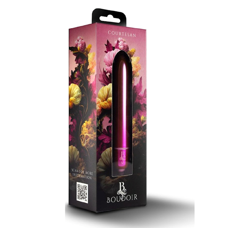 Rocks-Off Boudoir Courtesan Bullet Vibrator Pink | Bullet Vibrator | Rocks-Off | Bodyjoys