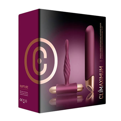 Rocks-Off Climaximum Rapture Starter Butt Plug & Bullet Vibe | Sex Toy Set | Rocks-Off | Bodyjoys