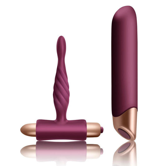 Rocks-Off Climaximum Rapture Starter Butt Plug & Bullet Vibe | Sex Toy Set | Rocks-Off | Bodyjoys