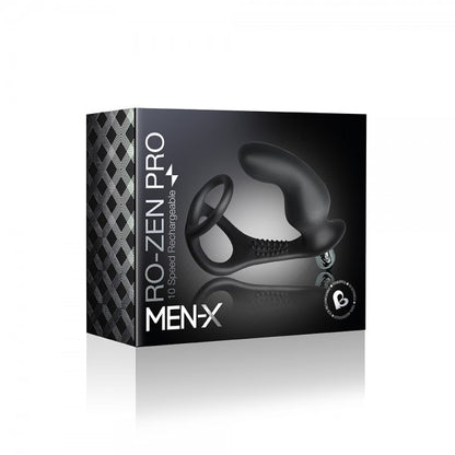 Rocks-Off Ro-Zen Pro Men-X Vibrating Anal Cock Ring | Anal Cock Ring | Rocks-Off | Bodyjoys