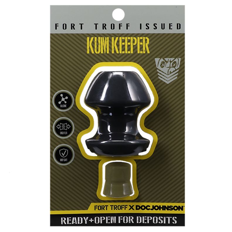 Fort Troff Kum Keeper Hollow Anal But Plug & Stopper Medium | Anal Tunnels, Gapers & Stretchers | Doc Johnson | Bodyjoys