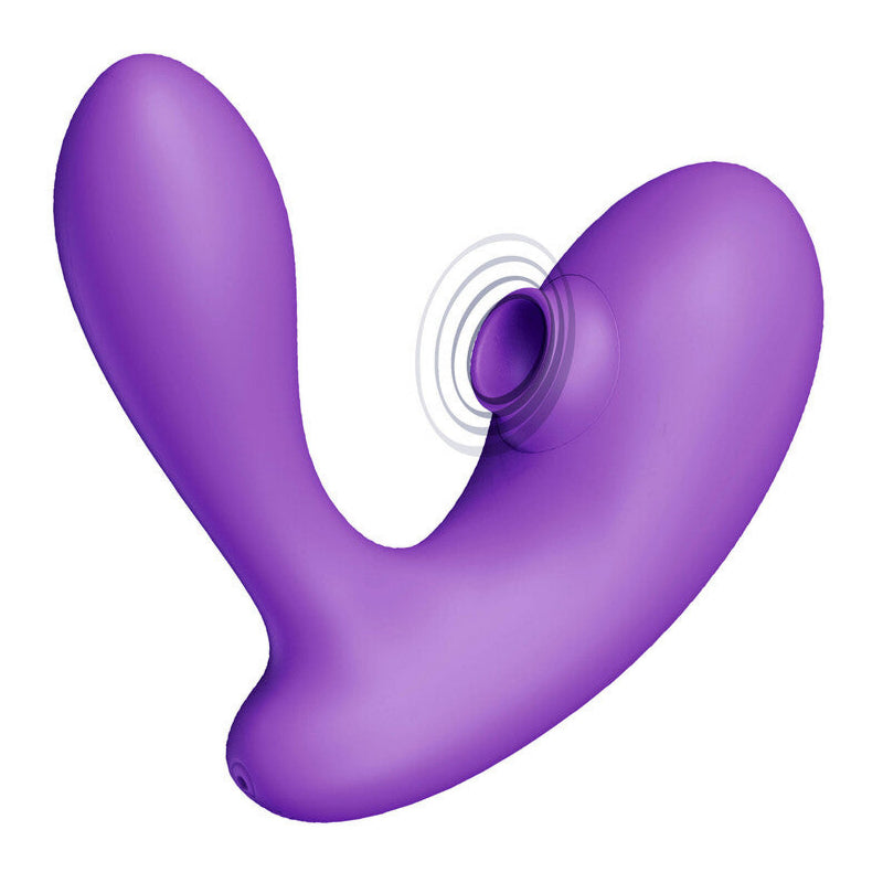 Xocoon DuoVibe I Air And G-Spot Vibrator Purple | Clitoral Suction Vibrator | Xocoon | Bodyjoys