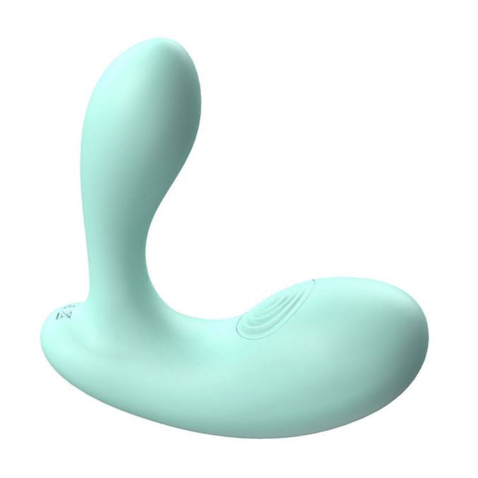 Xocoon DuoVibe II Tapping And G-Spot Vibrator Green | Clitoral Suction Vibrator | Xocoon | Bodyjoys