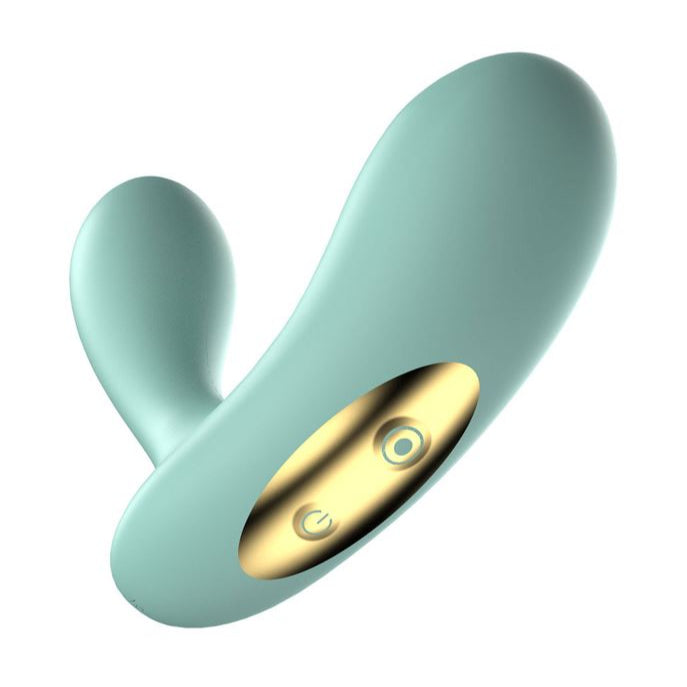 Xocoon DuoVibe II Tapping And G-Spot Vibrator Green | Clitoral Suction Vibrator | Xocoon | Bodyjoys