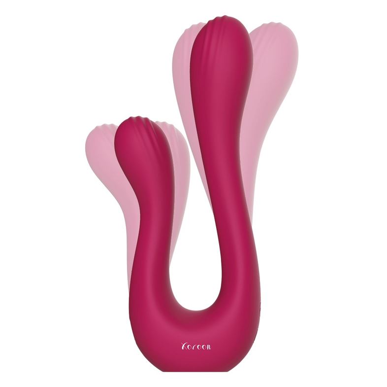 Xocoon Sync Sensation Dual Pleasure Vibrator Fuchsia | Clitoral Vibrator | Xocoon | Bodyjoys