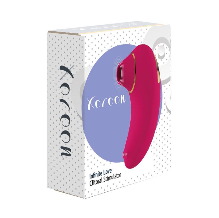 Xocoon Infinite Love Clit Stimulator Pink | Clitoral Suction Vibrator | Xocoon | Bodyjoys