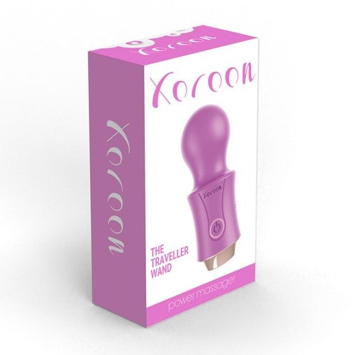 Xocoon The Traveller Wand Massager Purple | Bullet Vibrator | Xocoon | Bodyjoys