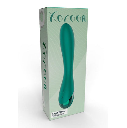 Xocoon Timeless Love G-Spot Vibrator Green | G-Spot Vibrator | Xocoon | Bodyjoys