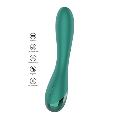 Xocoon Timeless Love G-Spot Vibrator Green | G-Spot Vibrator | Xocoon | Bodyjoys