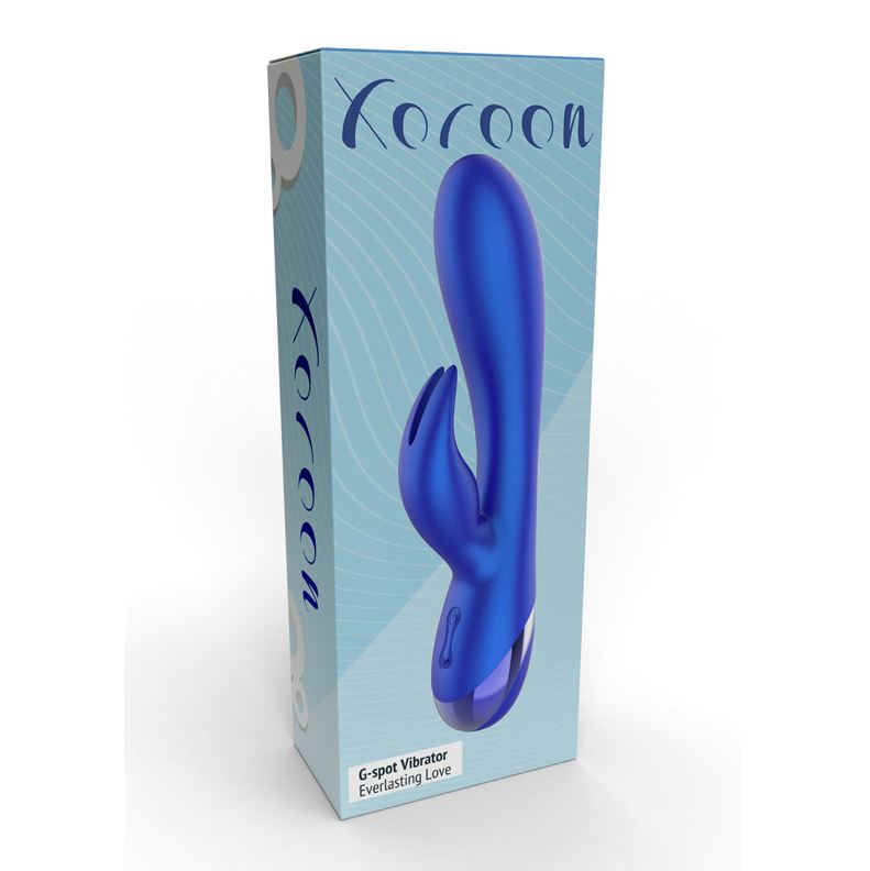 Xocoon Everlasting Love G-Spot And Clit Rabbit Vibrator Blue | Rabbit Vibrator | Xocoon | Bodyjoys