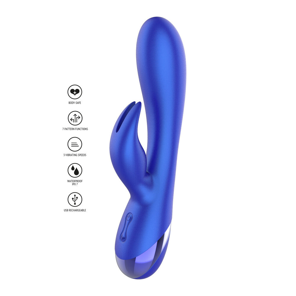 Xocoon Everlasting Love G-Spot And Clit Rabbit Vibrator Blue | Rabbit Vibrator | Xocoon | Bodyjoys