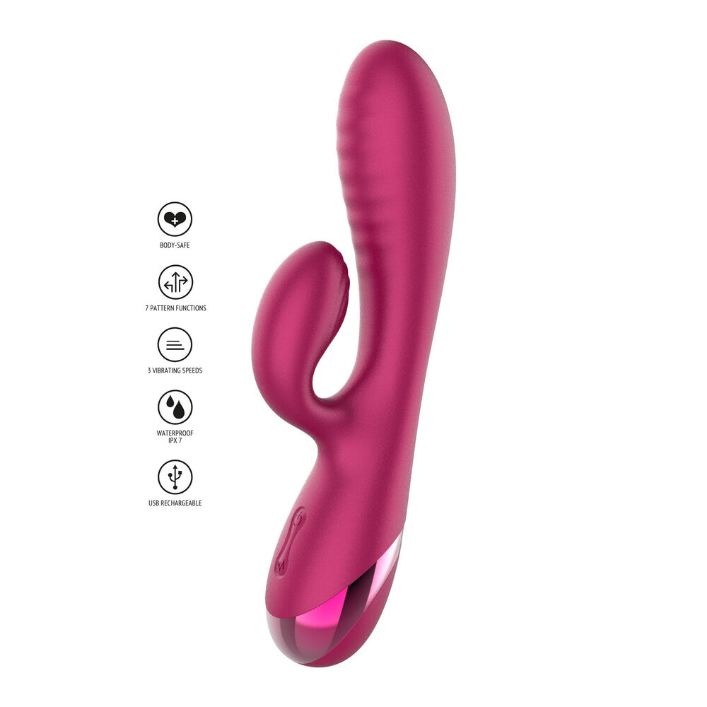 Xocoon Forever Love G-Spot And Clit Rabbit Vibrator Pink | Rabbit Vibrator | Xocoon | Bodyjoys