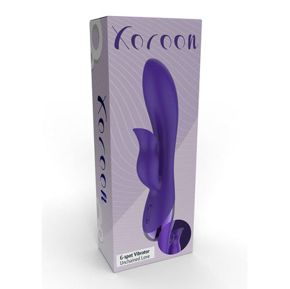 Xocoon Unchained Love Clit And G-Spot Rabbit Vibrator Purple | Rabbit Vibrator | Xocoon | Bodyjoys