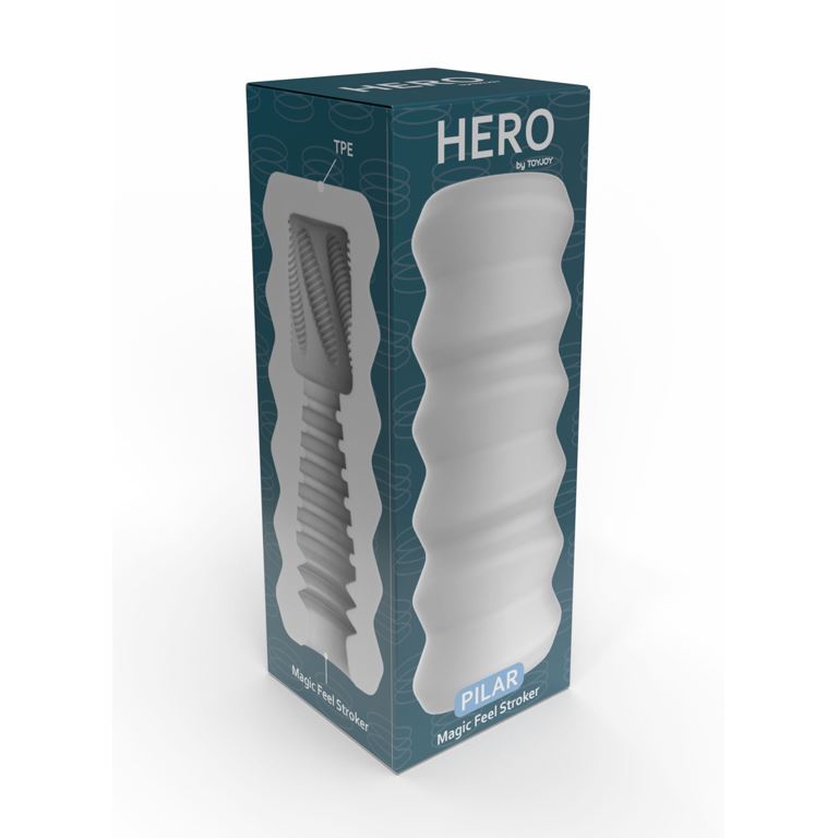 ToyJoy Hero Magic Feel Large Stroker Pilar | Male Masturbator | ToyJoy | Bodyjoys