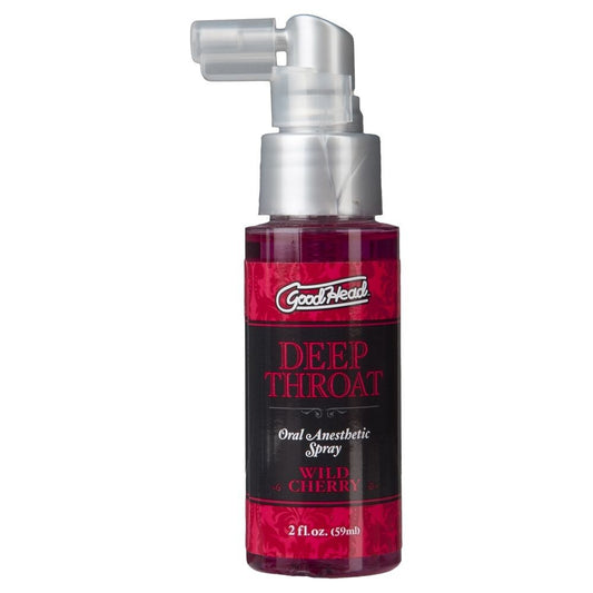 Good Head Deep Throat Spray Wild Cherry 60ml | Intimate Gel | Doc Johnson | Bodyjoys