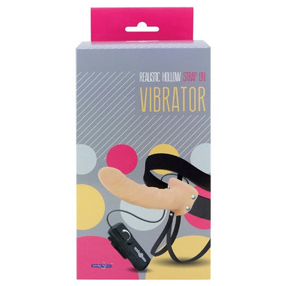 Realistic Hollow Strap-On With Vibrator | Strap-On Set | Seven Creations | Bodyjoys