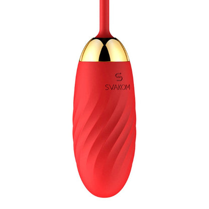 Svakom Ella Neo Red Interactive Vibrating Bullet | Love Egg Vibrator | Svakom | Bodyjoys