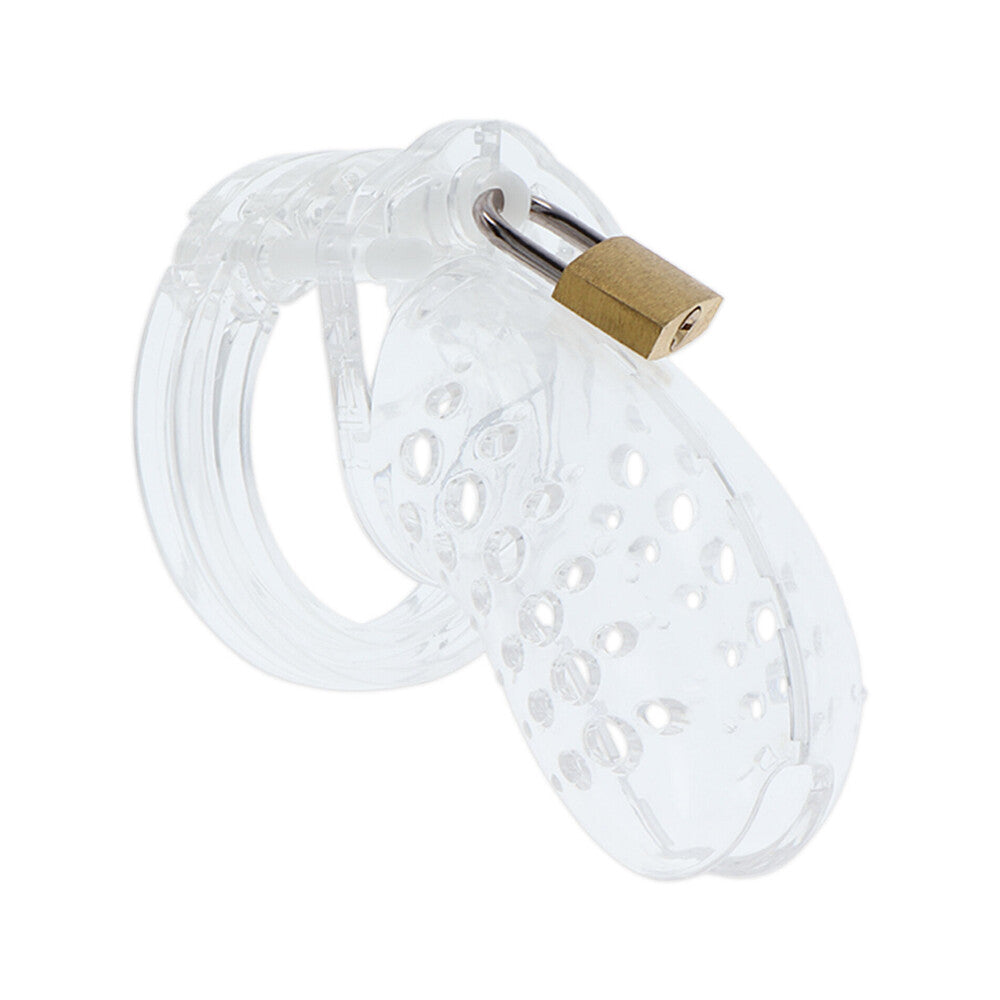 Hidden Desire Extreme Acrylic Chastity Cock Cage Clear | Chastity Cage | Hidden Desire | Bodyjoys