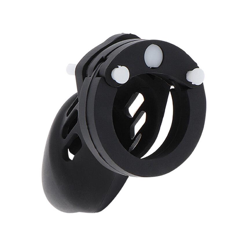 Hidden Desire Extreme Silicone Chastity Cock Cage S Black | Chastity Cage | Hidden Desire | Bodyjoys