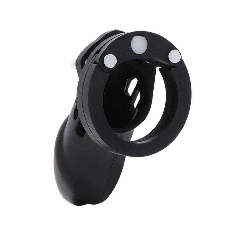 Hidden Desire Extreme Silicone Chastity Cock Cage L Black | Chastity Cage | Hidden Desire | Bodyjoys