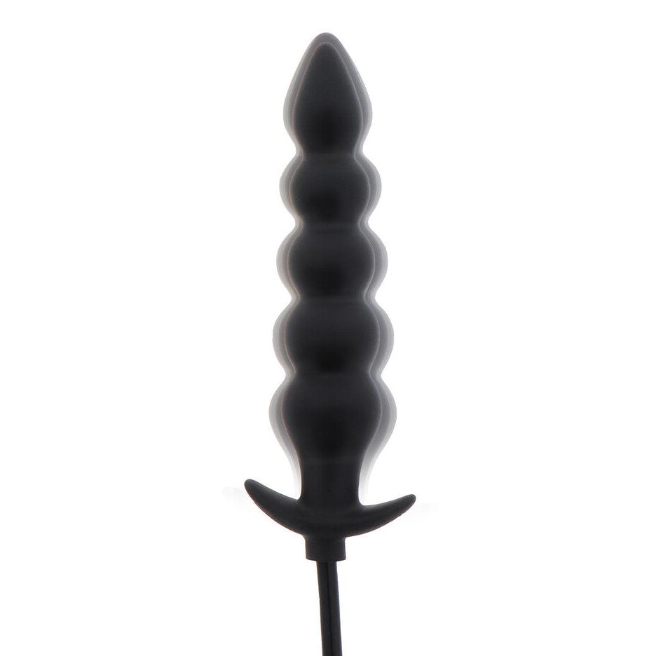 Hidden Desire Extreme Advanced Inflatable Ribbed Anal Plug | Inflatable Butt Plug | Hidden Desire | Bodyjoys