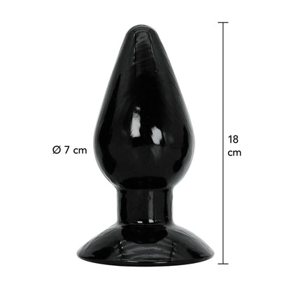 Hidden Desire Extreme 7 Inch XL Butt Plug Black | Large Butt Plug | Hidden Desire | Bodyjoys