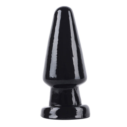 Hidden Desire Extreme 6.6 Inch Cone Head Butt Plug Black | Large Butt Plug | Hidden Desire | Bodyjoys