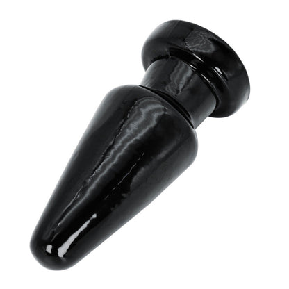 Hidden Desire Extreme 6.6 Inch Cone Head Butt Plug Black | Large Butt Plug | Hidden Desire | Bodyjoys