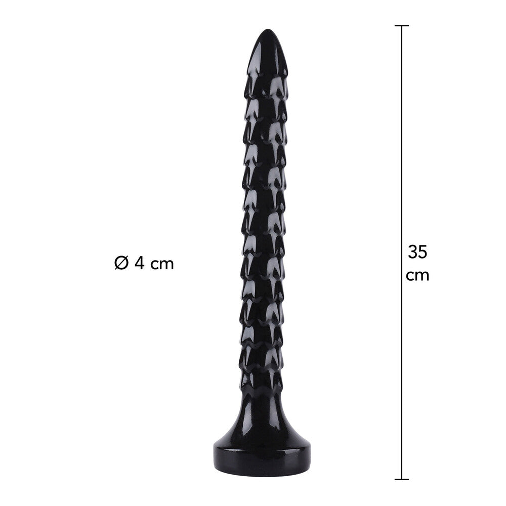 Hidden Desire Extreme 13.7 Inch XXL Anal Snake Dildo Black | Extreme Dildo | Hidden Desire | Bodyjoys