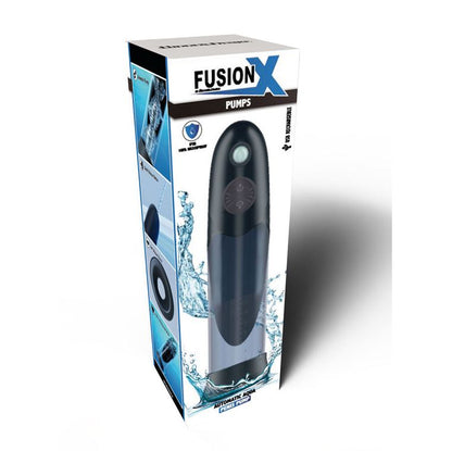 Hidden Desire Fusion X Automatic Aqua Penis Pump Black | Penis Pump | Hidden Desire | Bodyjoys