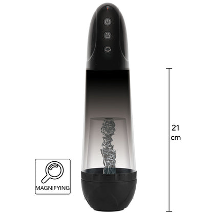 Hidden Desire Fusion X Automatic Magnifying Penis Pump Black | Penis Pump | Hidden Desire | Bodyjoys