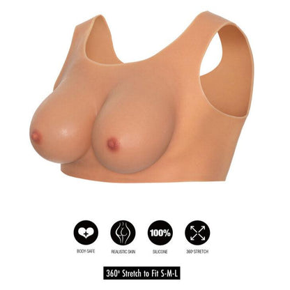 Hidden Desire Alter Ego Wearable Breasts Top With D-Cup | Transgender Packers & Breast Form | Hidden Desire | Bodyjoys