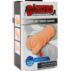 Bangers Super Wet Travel Beaver Vagina Masturbator | Pocket Pussy | Hidden Desire | Bodyjoys