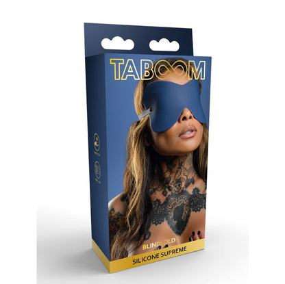 Taboom Silicone Supreme Bondage Blindfold Blue | Bondage Blindfold | Taboom | Bodyjoys