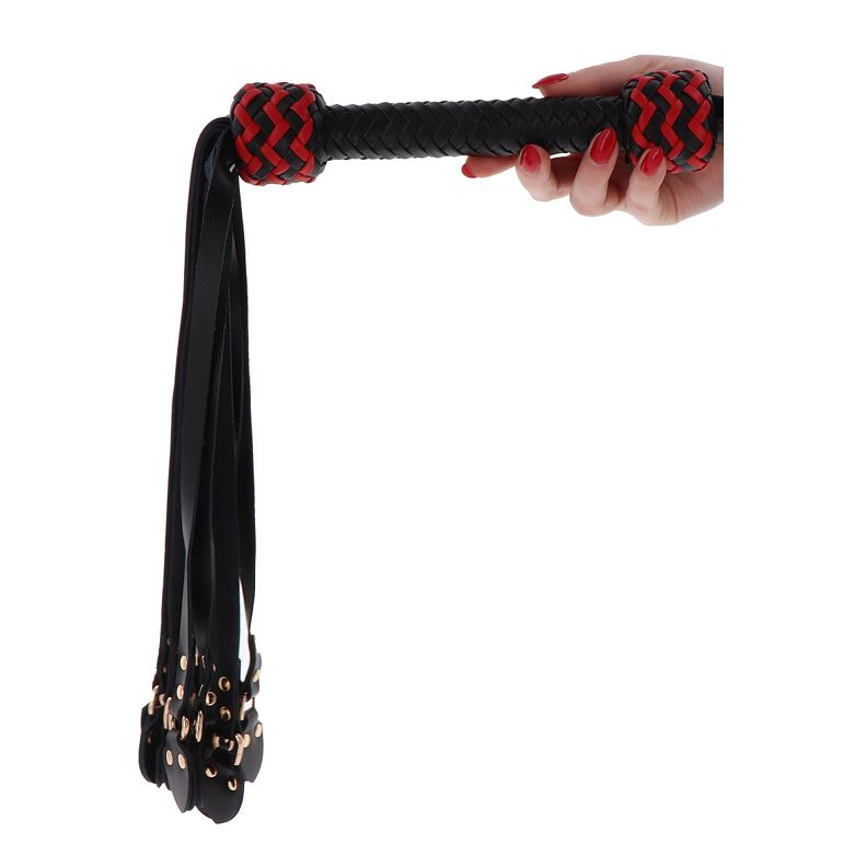 Hidden Desire Masters Real Leather Cat-o-Nine Whip | Bondage Whip | Hidden Desire | Bodyjoys